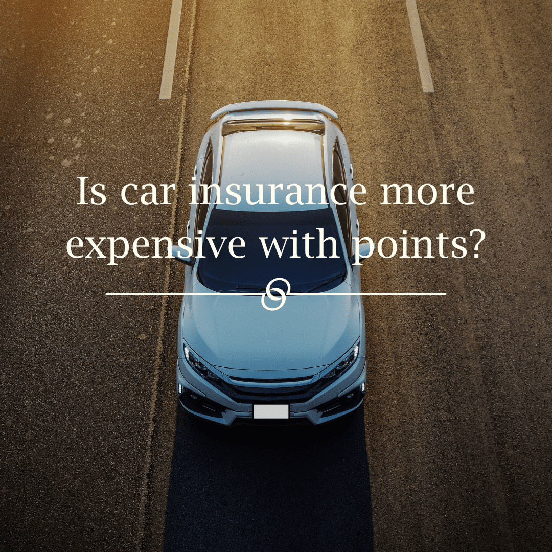 Is car insurance more expensive with points