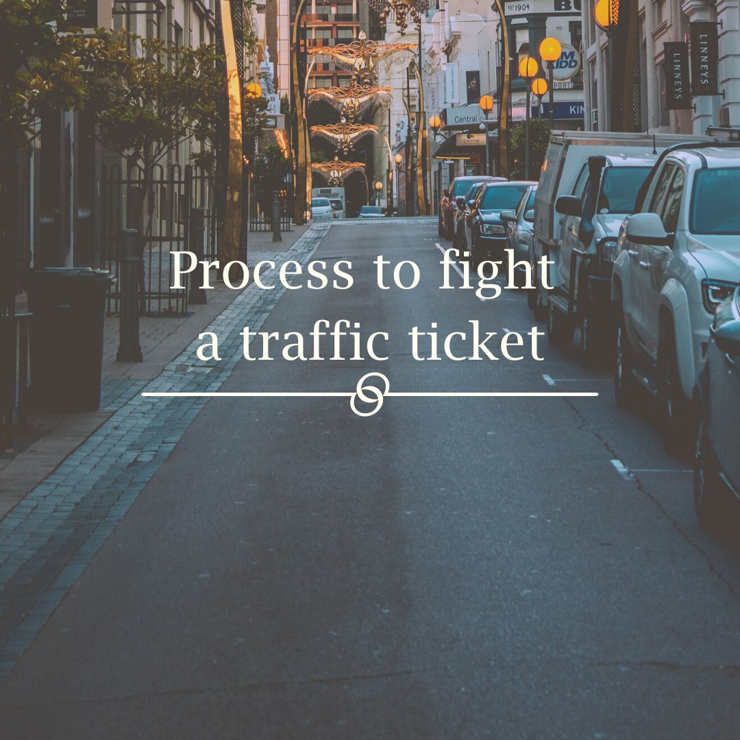 Featured image for “Process to fight a traffic ticket”